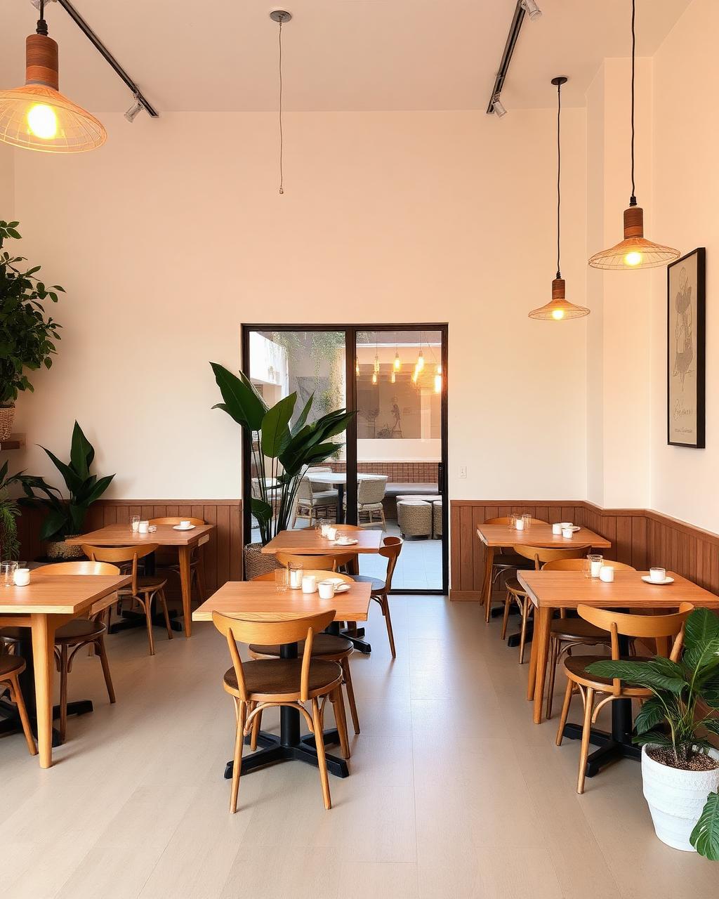 Cafe interior